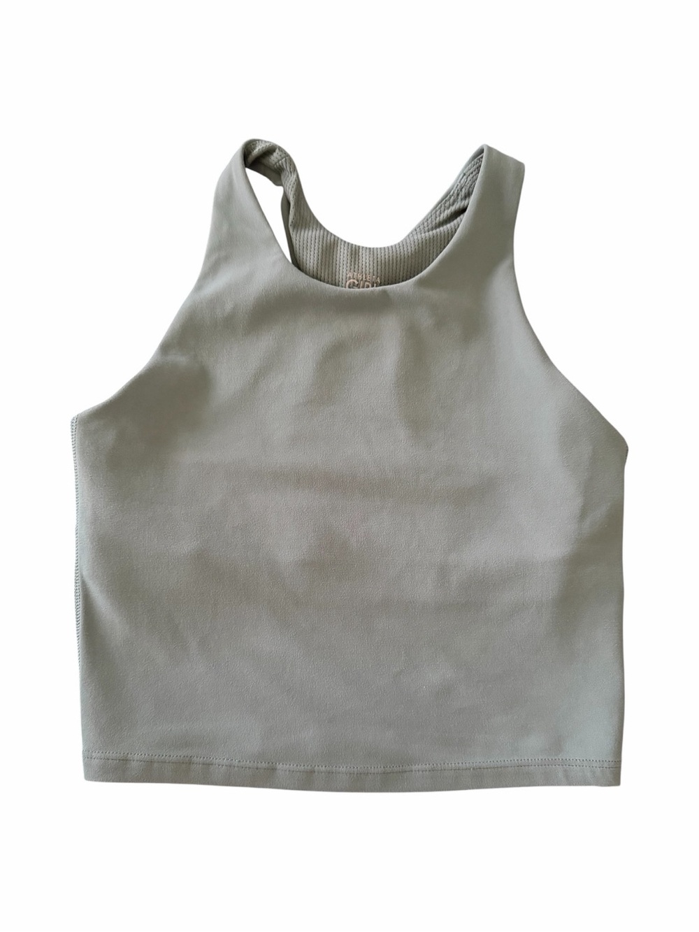 ATHLETA GIRL-Green sports bra top-size medium8/10